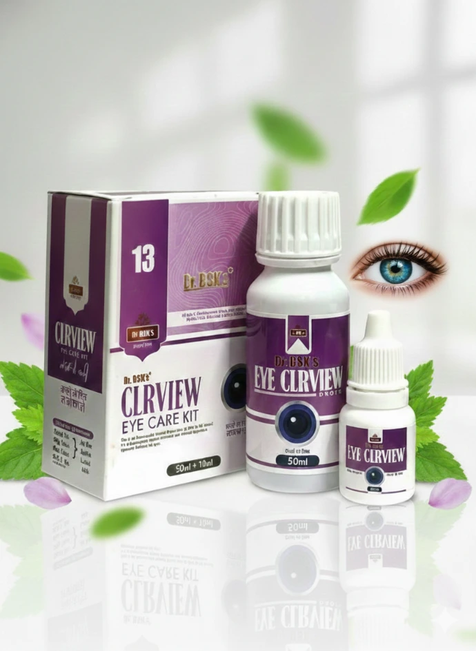 Best Ayurvedic eye care kit for eyesight improvement, herbal solution for eye strain, dark circles and vision support