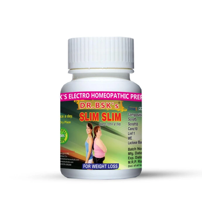 Slim Slim weight management support to help control extra fat and maintain healthy body shape with diet and exercise  in India