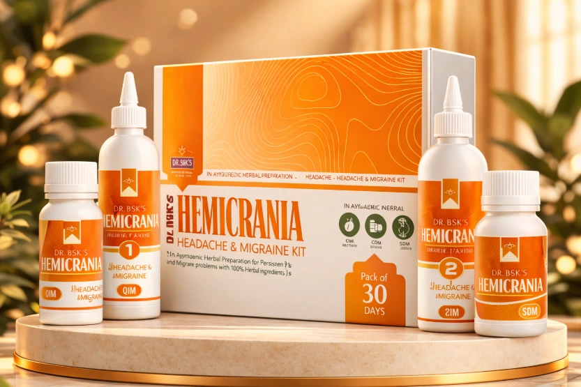[MIGRAINE01] Hemicrania Headache & Migraine Relief Kit